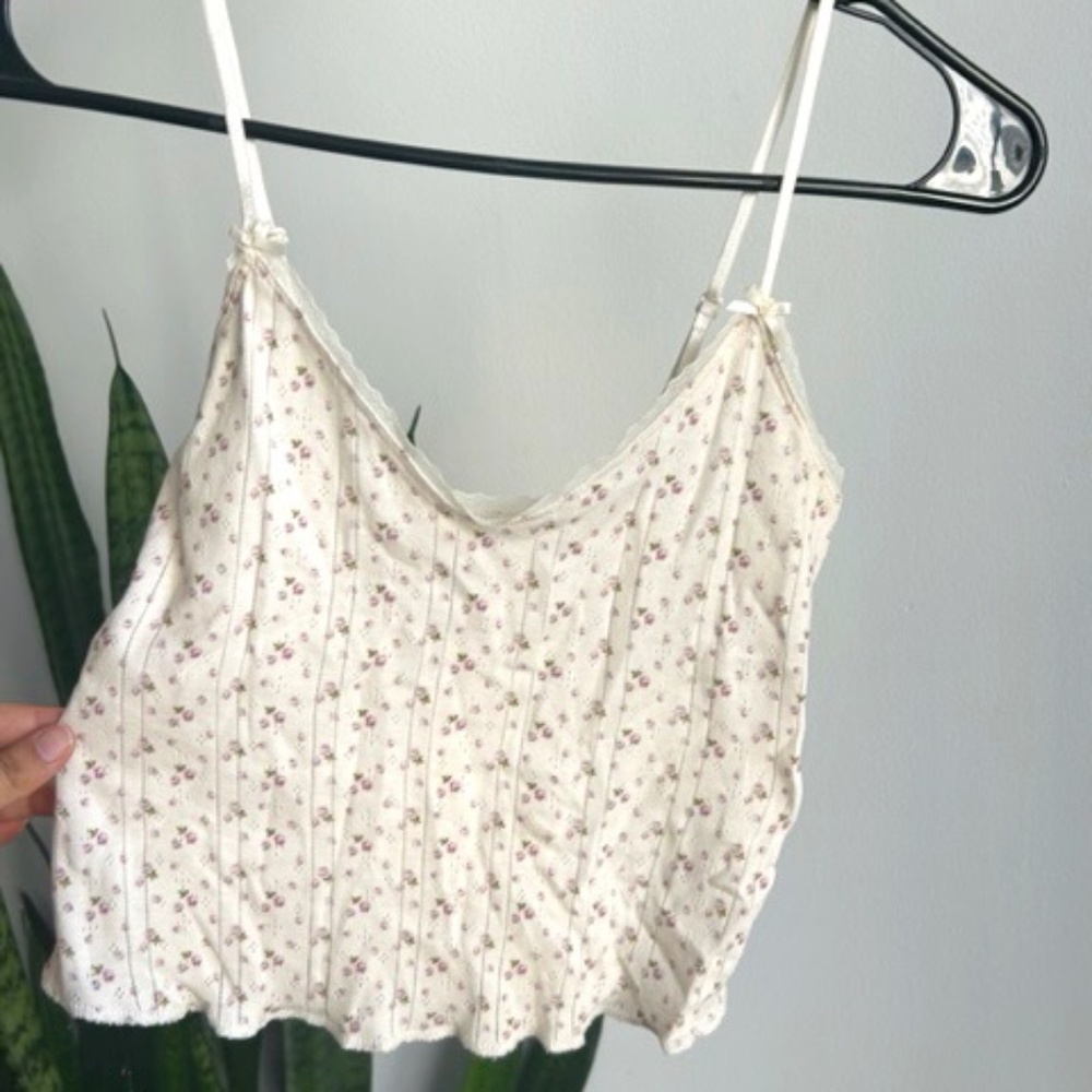 Cou Cou Long Cami in English Rose